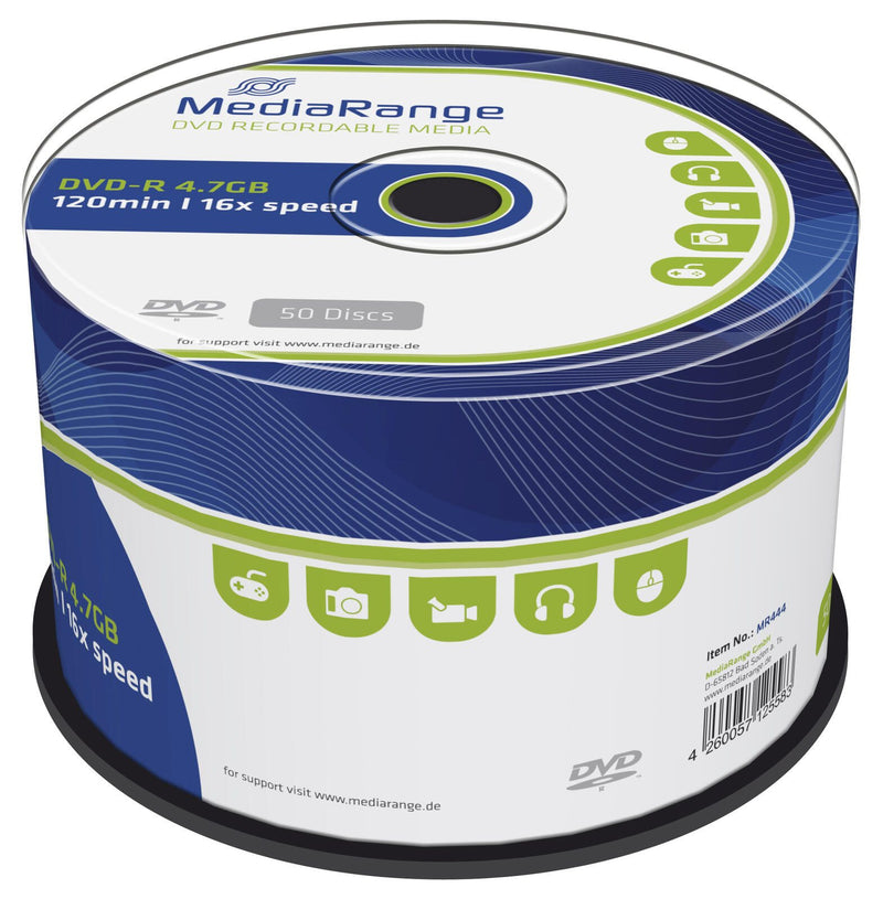 MediaRange DVD-R 50er Spindel Spindel