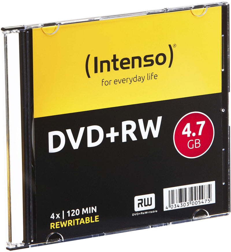 Intenso DVD+RW 4,7GB 10er SC Slim Case