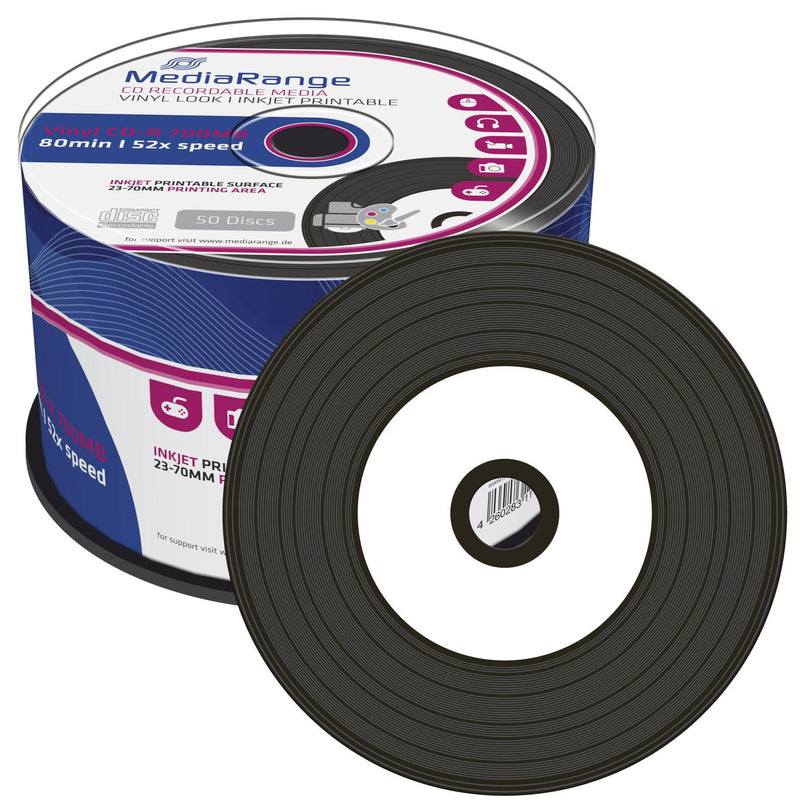 MediaRange CD-R Vinyl 50er Pri Spindel