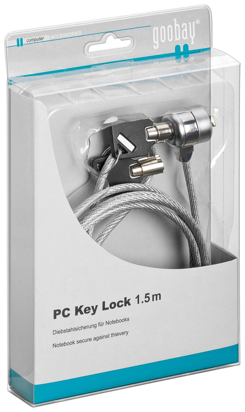 goobay Notebookschloss PC Key Lock