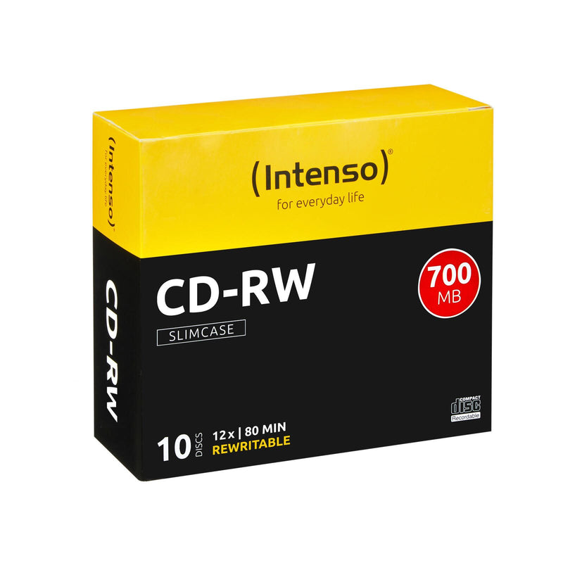 Intenso CD-RW 12x 10er SC Jewel Case