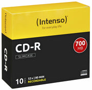 Intenso CD-R 700MB 52x 10er SC Slim Case