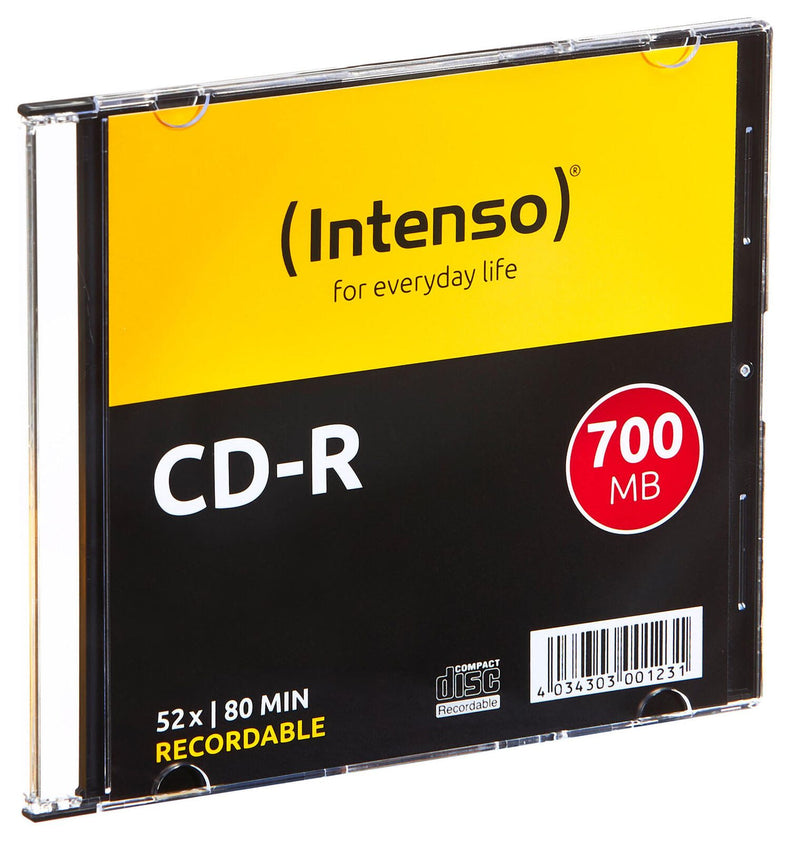 Intenso CD-R 700MB 52x 10er SC Slim Case
