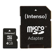 Intenso Speicherkarte microSDHC Card 4GB Cl4