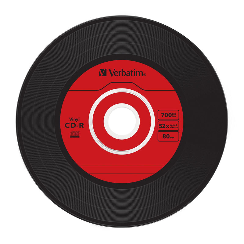 Verbatim CD-R 700MB 10er Vinyl Slim Case