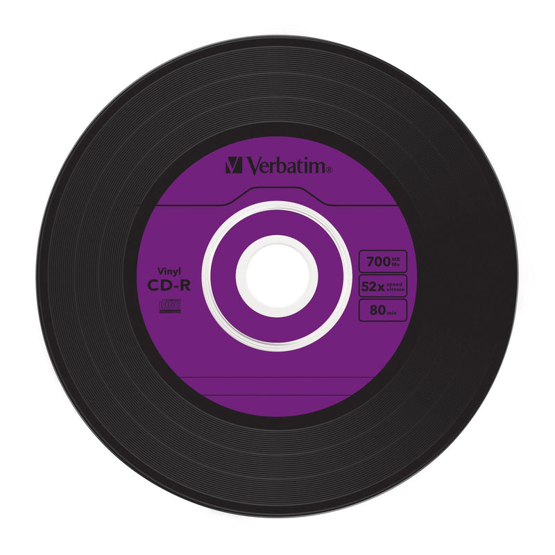 Verbatim CD-R 700MB 10er Vinyl Slim Case