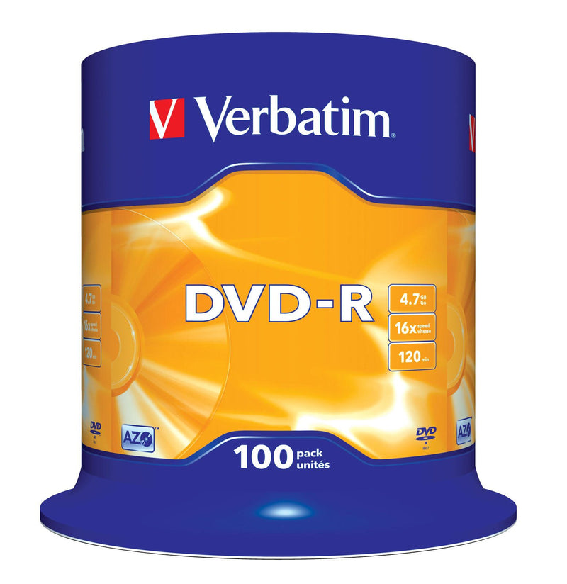 Verbatim DVD-R 4,7 GB 100er Spindel