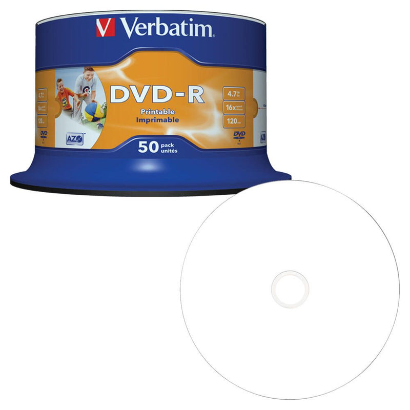 Verbatim DVD-R 4,7GB 50er bedr Spindel