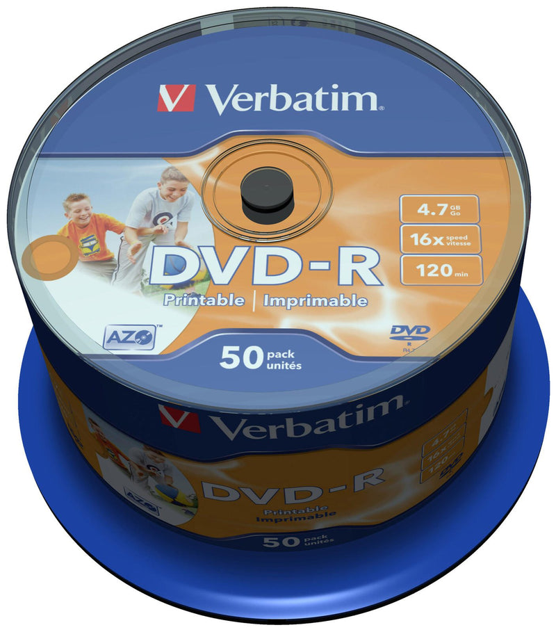 Verbatim DVD-R 4,7GB 50er bedr Spindel