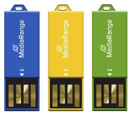 MediaRange USB-Stick PAPERCLIP 8GB