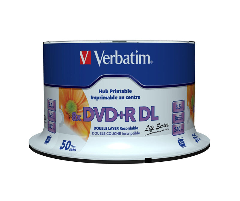 Verbatim DVD+R DL bedruckbar Spindel