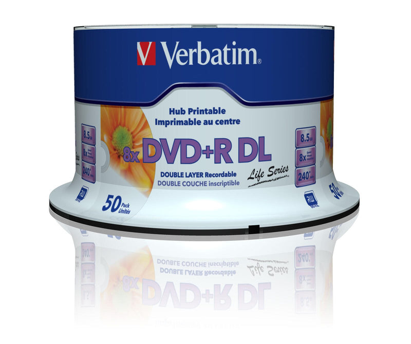 Verbatim DVD+R DL bedruckbar Spindel