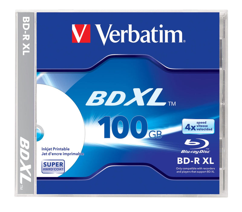 Verbatim BD-R XL 100 GB Jewel Case