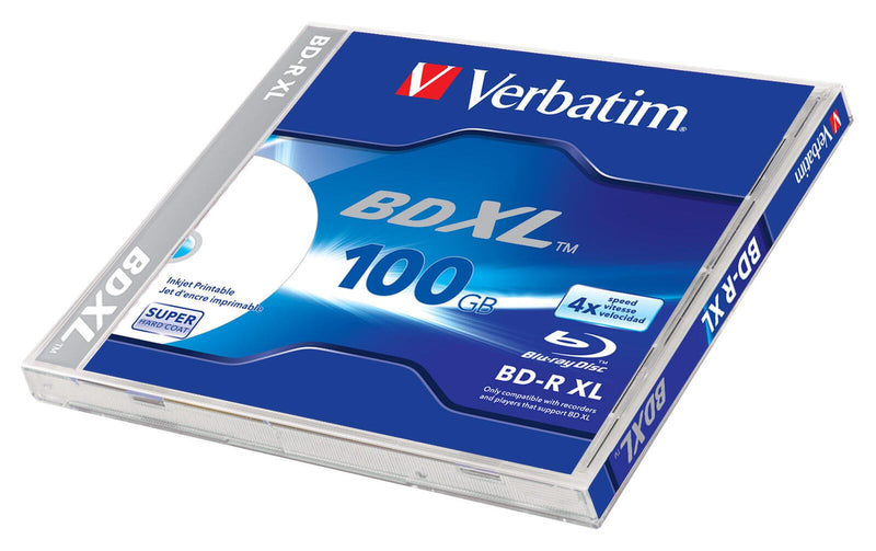 Verbatim BD-R XL 100 GB Jewel Case