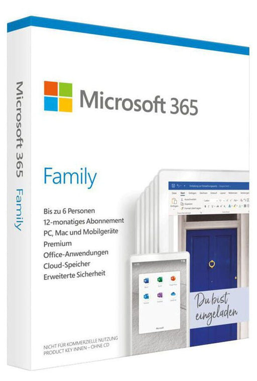 Microsoft 365 Family PKC Office-Paket