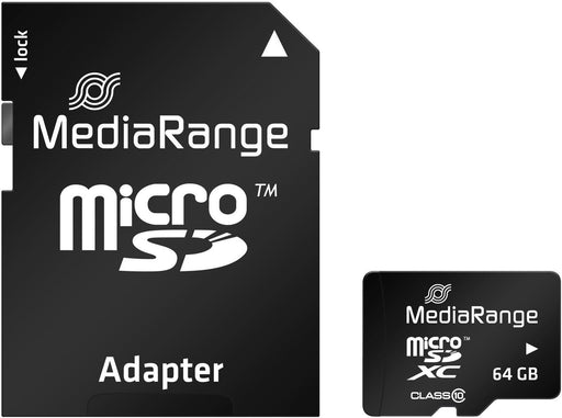 MediaRange Speicherkarte microSDXC 64GB