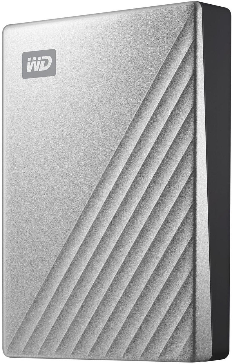 WD My Passport Ultra mobile Festplatte 4 TB silber