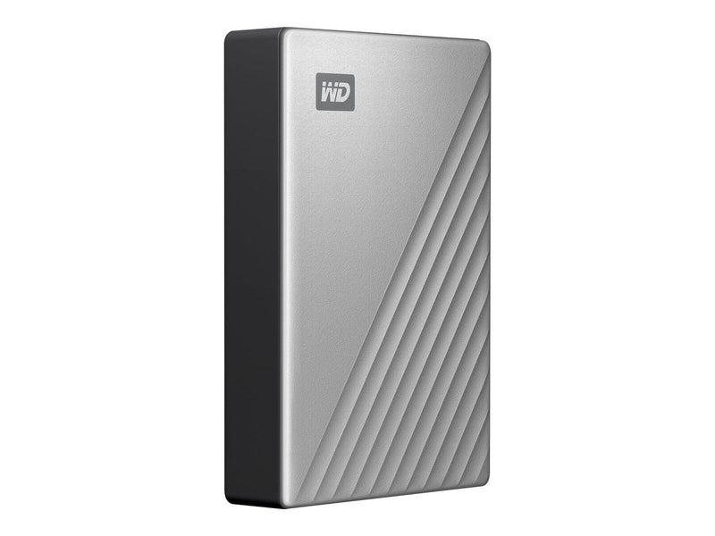 WD My Passport Ultra mobile Festplatte 4 TB silber