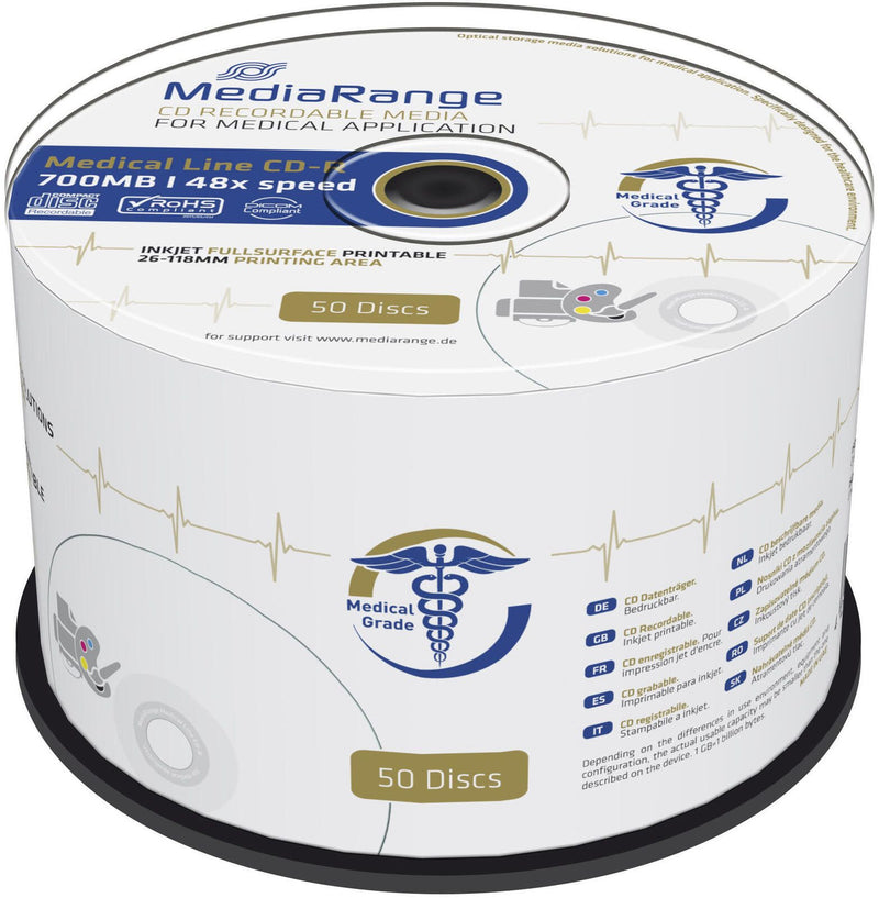MediaRange CD-R Medical Line Spindel