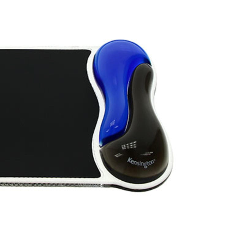 Kensington Mousepad mit Handgelenkauflage schwarz, blau