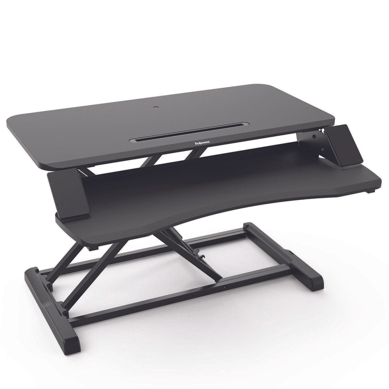 Fellowes Monitorständer Corsivo Sitz-Steh Workstation schwarz