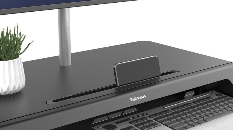 Fellowes Monitorständer Lotus LT Sitz-Steh Workstation schwarz