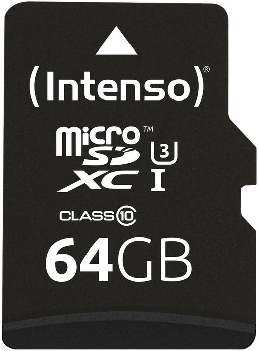 Intenso Speicherkarte microSD Professional 64GB