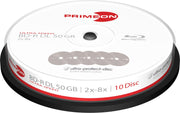 PRIMEON BD-R DL 10er Spindel Spindel