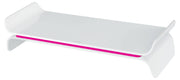 LEITZ Monitorständer Ergo WOW weiß, pink