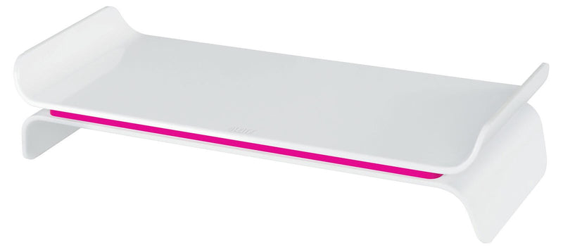 LEITZ Monitorständer Ergo WOW weiß, pink