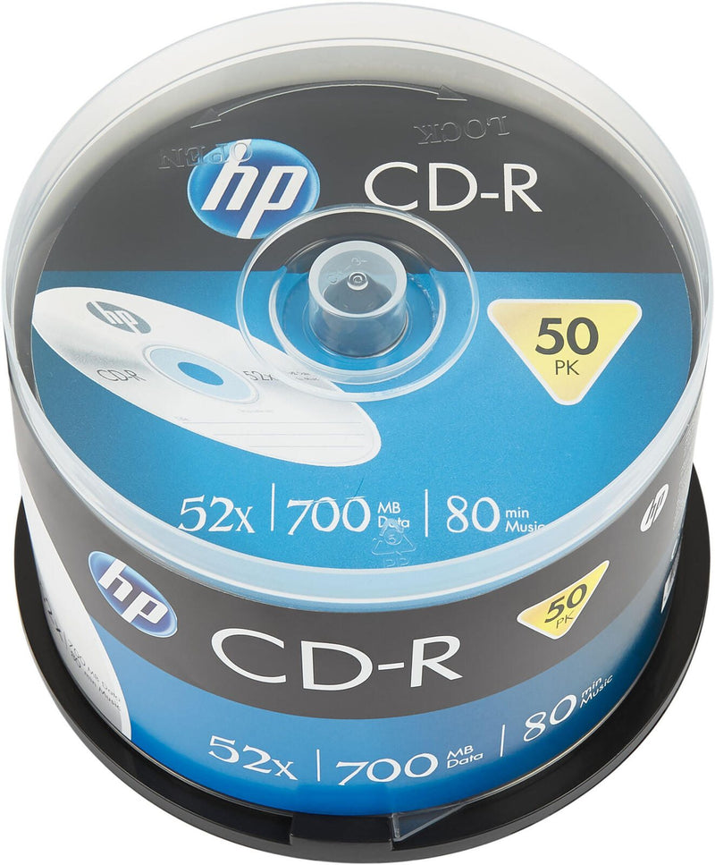 HP CD-R 700MB 52x 50er Cakebox Spindel