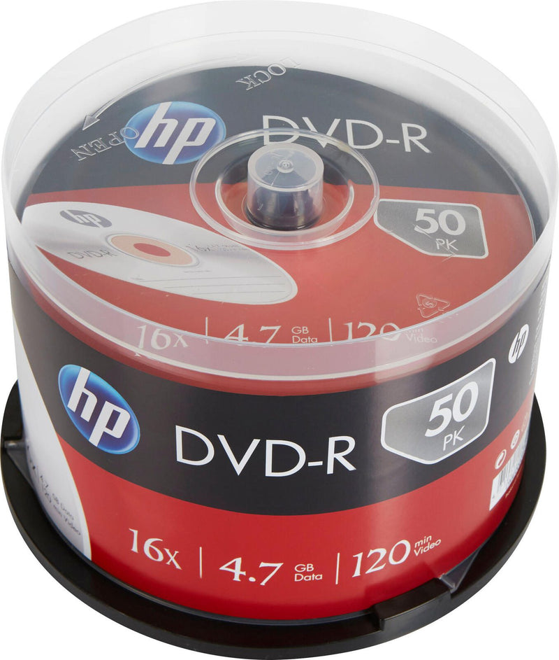 HP DVD-R 4,7GB 50er Cakebox Spindel