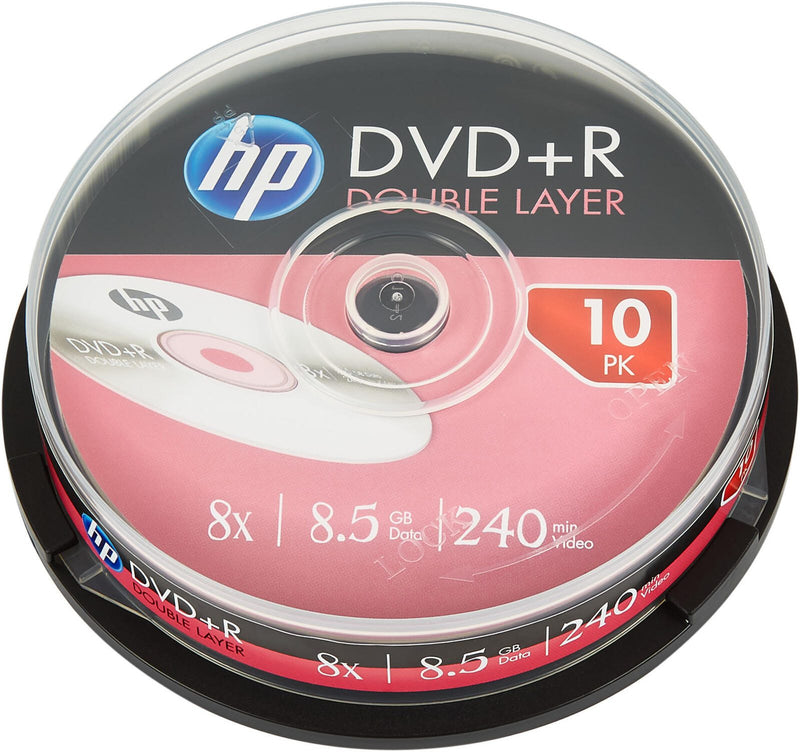 HP DVD+R DL 8,5GB 10er Cakebox Spindel