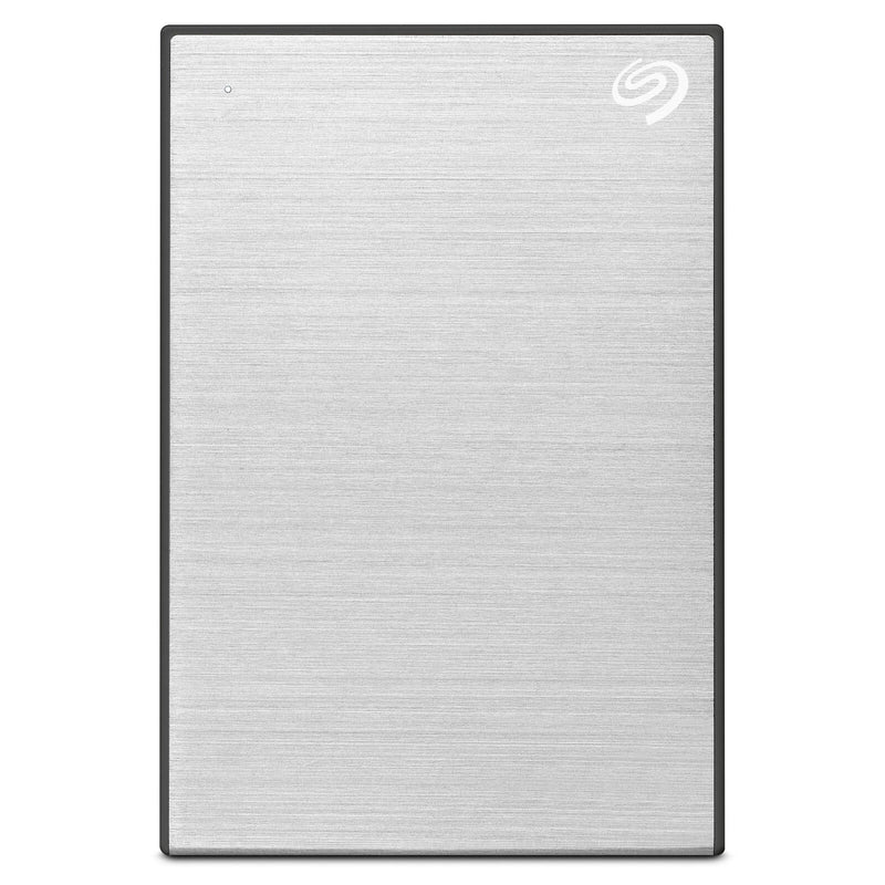 Seagate externe HDD-Festplatte One Touch 1TB silber, schwarz