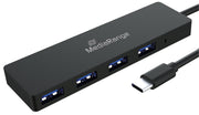 MediaRange USB C Hub 4-fach
