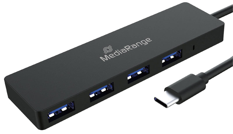 MediaRange USB C Hub 4-fach