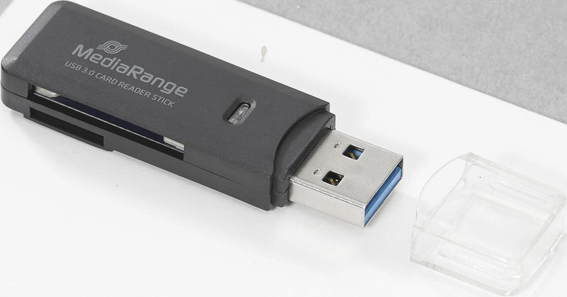MediaRange USB-Kartenleser schwarz