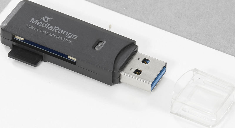 MediaRange USB-Kartenleser schwarz