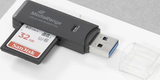 MediaRange USB-Kartenleser schwarz
