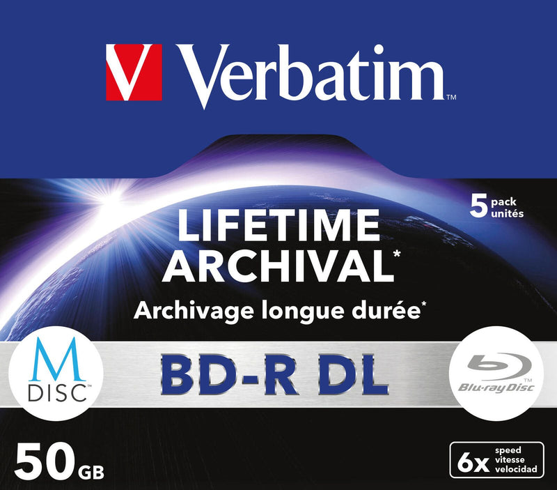 Verbatim Blu-Ray Bd-R 50GB Jewel Case