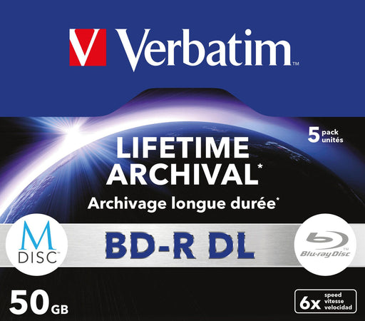 Verbatim Blu-Ray Bd-R 50GB Jewel Case