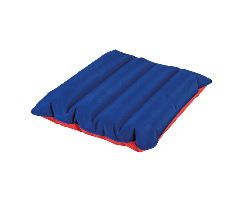 HAPPY PEOPLE® Sitzkissen aufblasbar blau, rot 35,0 x 35,0 cm