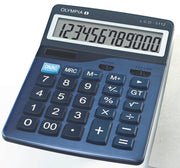 OLYMPIA Tischrechner LCD-5112 stahlblau/schwarz