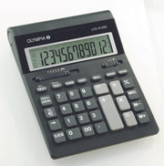 OLYMPIA Tischrechner LCD 612SD schwarz