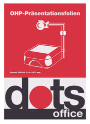 dots Laserfolien DOTSOHP125 transparent