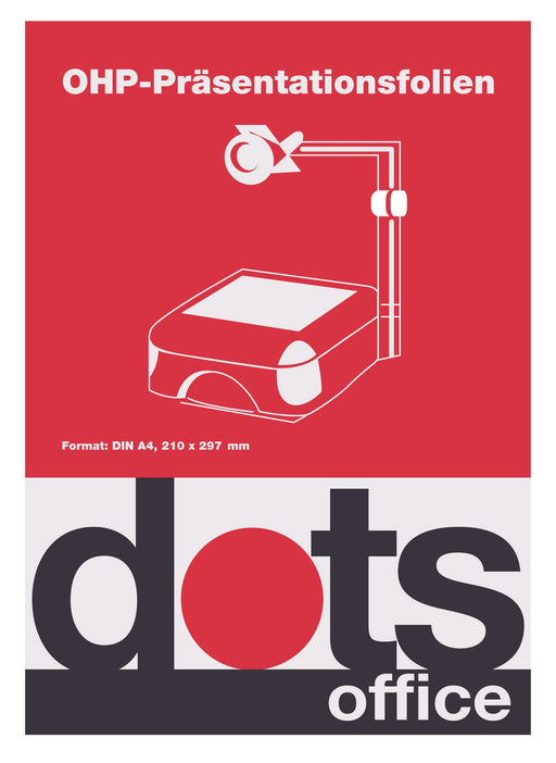 dots InkJetfolien DOTSOHPINKS transparent