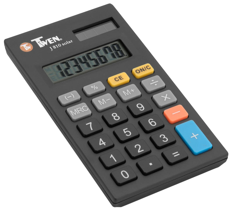 TWEN Taschenrechner J-810 schwarz