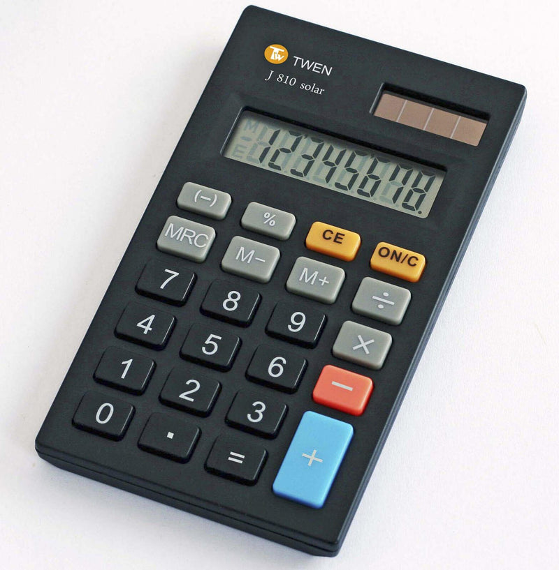 TWEN Taschenrechner J-810 schwarz