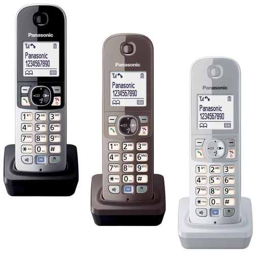 Panasonic Zusatz-Mobilteil KX-TGA681EXB schwarz-silber