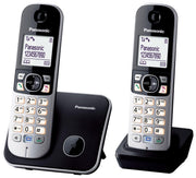 Panasonic Schnurloses Telefon KX-TG6812GB schwarz